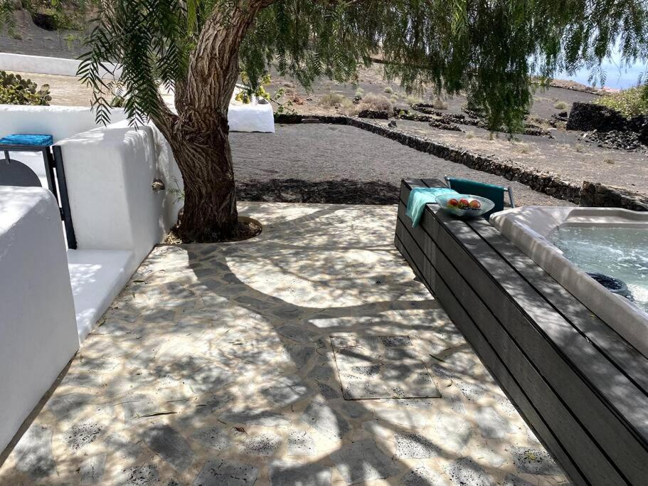 Cosy Finca, Sea Views, Jacuzzi La Asomada  Luaran gambar