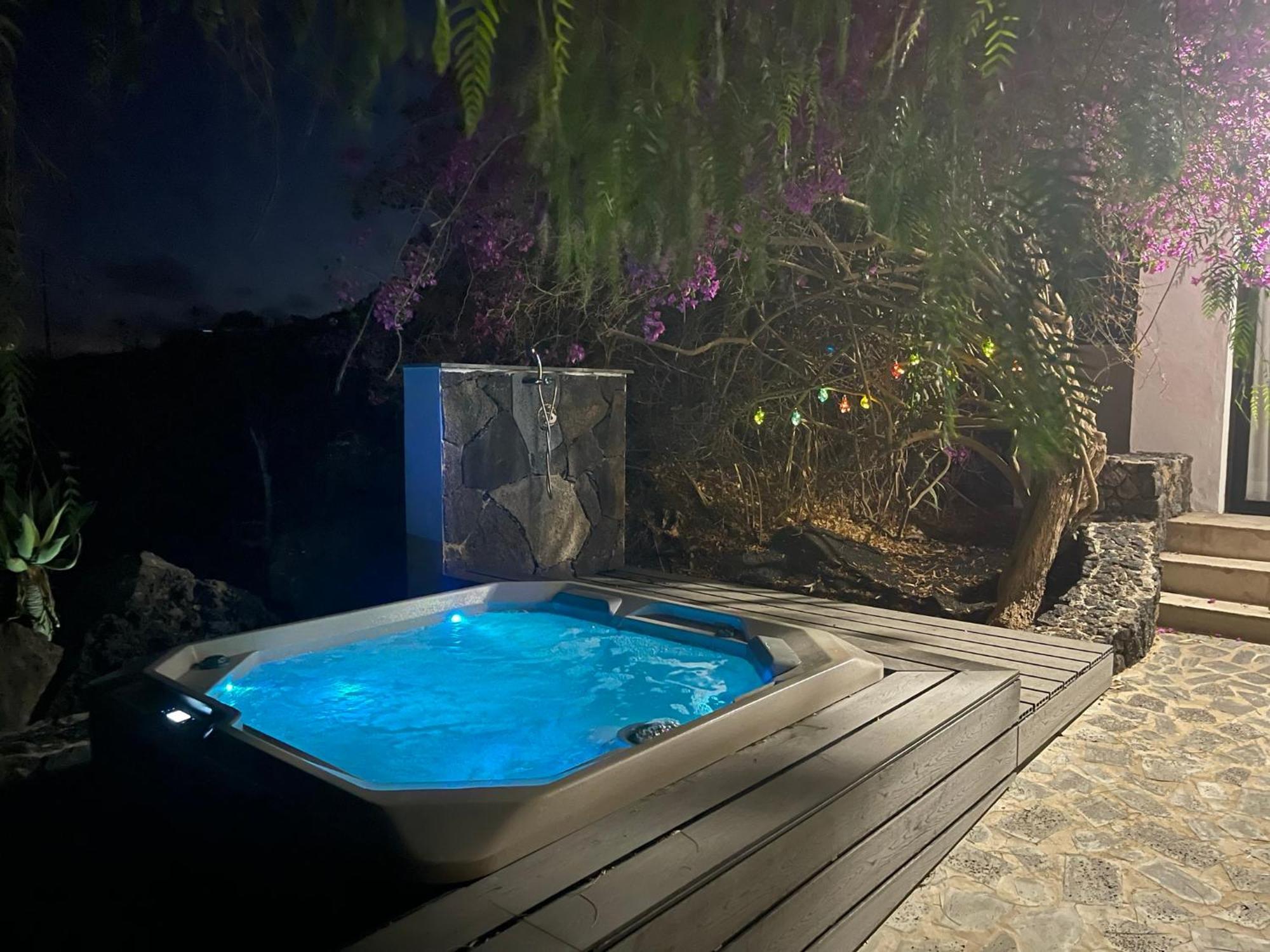 Cosy Finca, Sea Views, Jacuzzi La Asomada  Luaran gambar